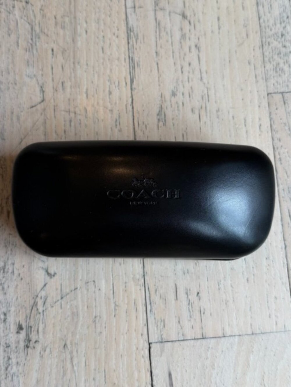 Coach Black Eyeglass Hard Case